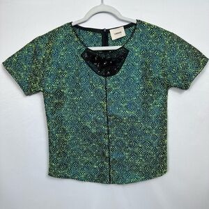 I. Madeline beaded top